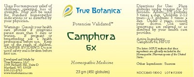 Camphora 6x (Camphora 6x 25 Gm V1 9 2013)